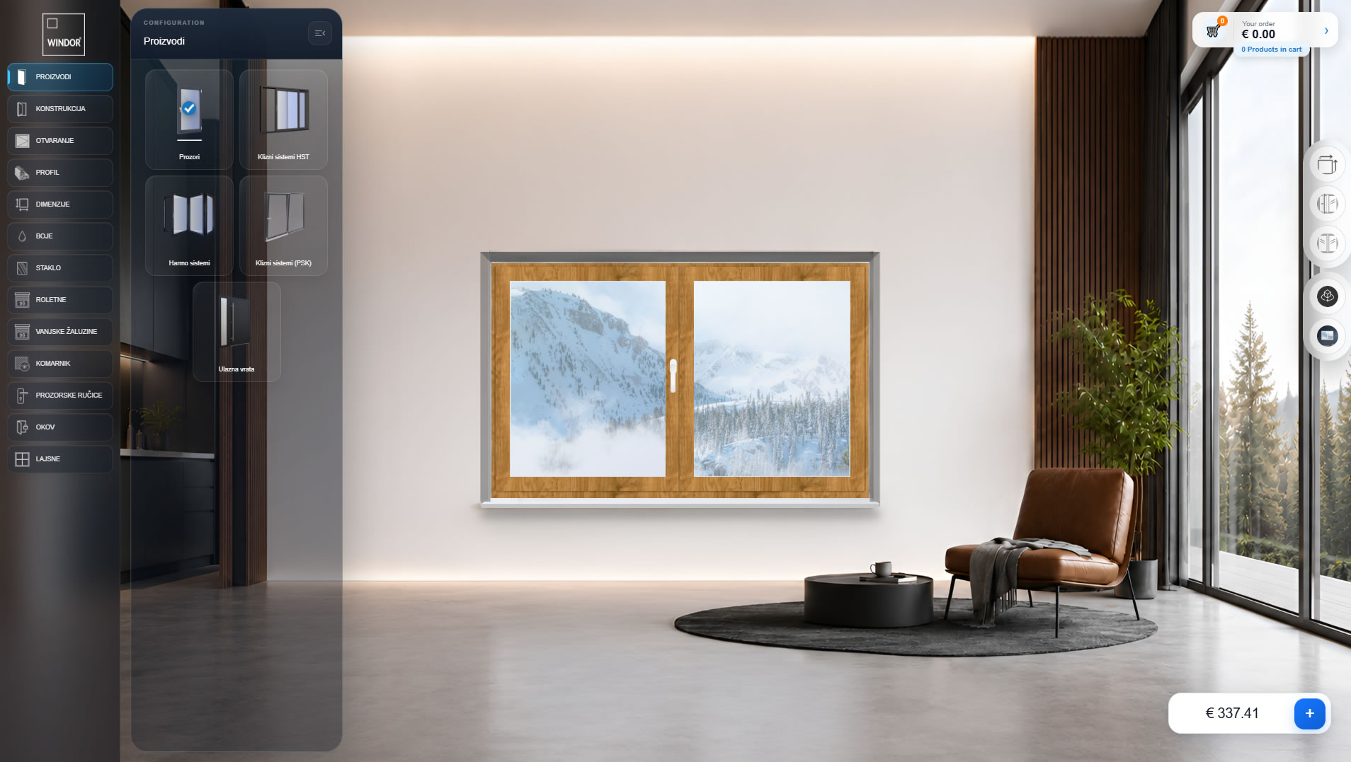 WINDORS AND DOORS CONFIGURATOR & WEB PAGE project image 2